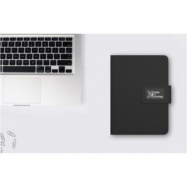 Logotrade advertising products photo of: SCX.design O16 A5 light-up notebook power bank